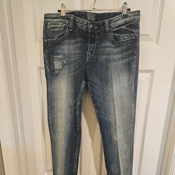 EXPRESS WOMEN'S JEANS SIZE 10 SKINNY - Picture 1 of 4